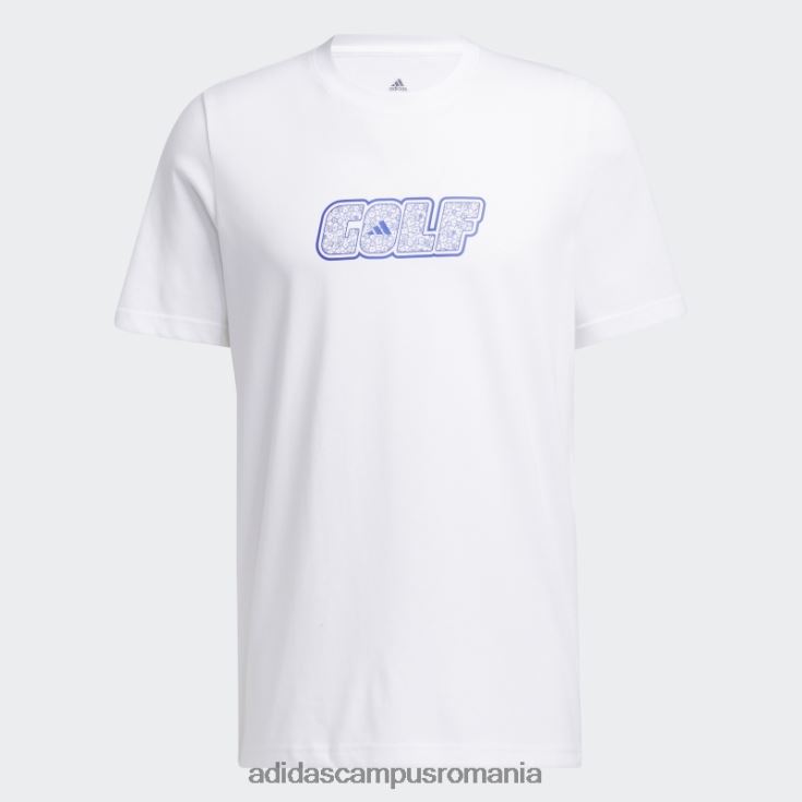 adidas campus romania tricou de golf alb adidas bărbați alb J266N26024