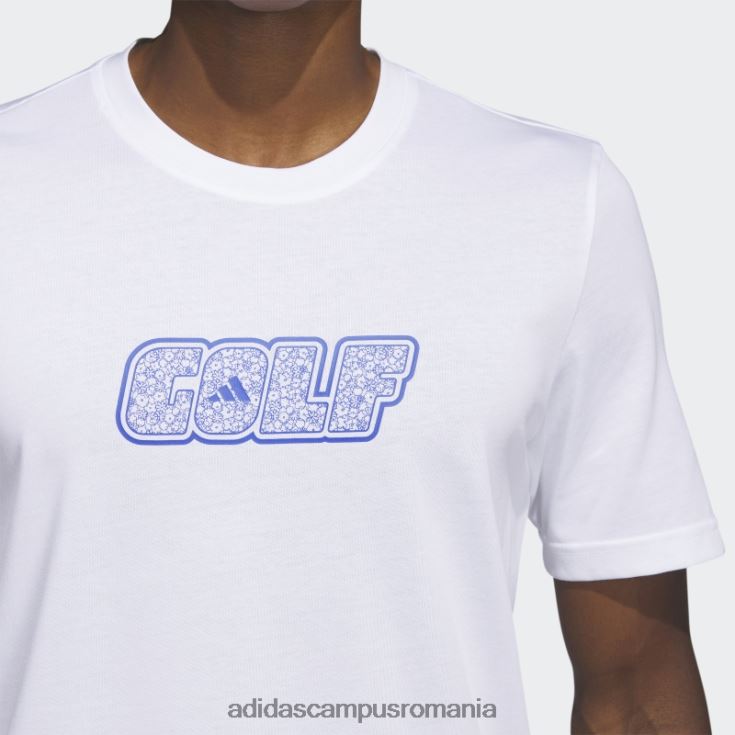 adidas campus romania tricou de golf alb adidas bărbați alb J266N26024