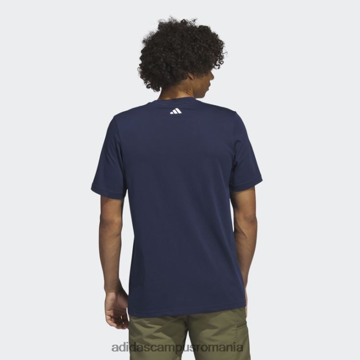 adidas campus romania tricou de golf bleumarin adidas bărbați marina J266N26381
