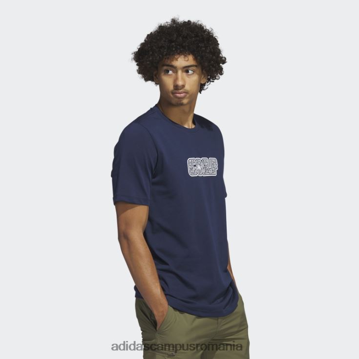 adidas campus romania tricou de golf bleumarin adidas bărbați marina J266N26381