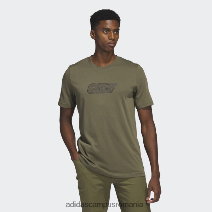 adidas campus romania tricou de golf de măsline bărbați măsline J266N25993