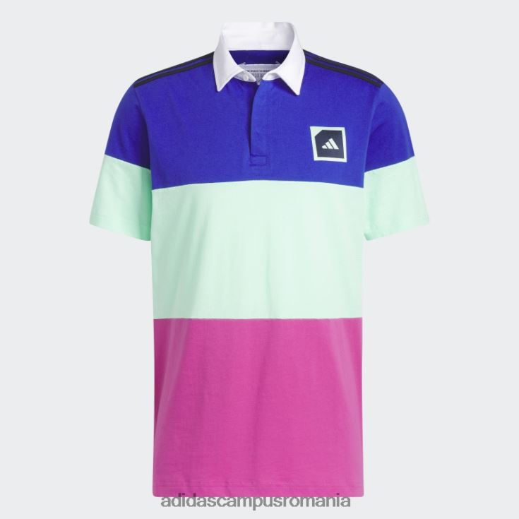 adidas campus romania tricou polo adicross block golf albastru adidas bărbați albastru J266N26108