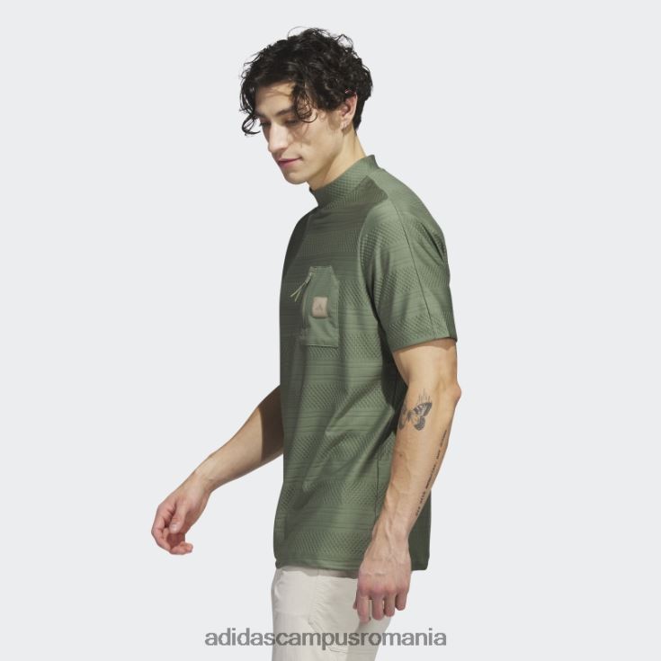 adidas campus romania tricou polo adicross buzunar golf verde natural s10 adidas bărbați verde natural s10 J266N25730