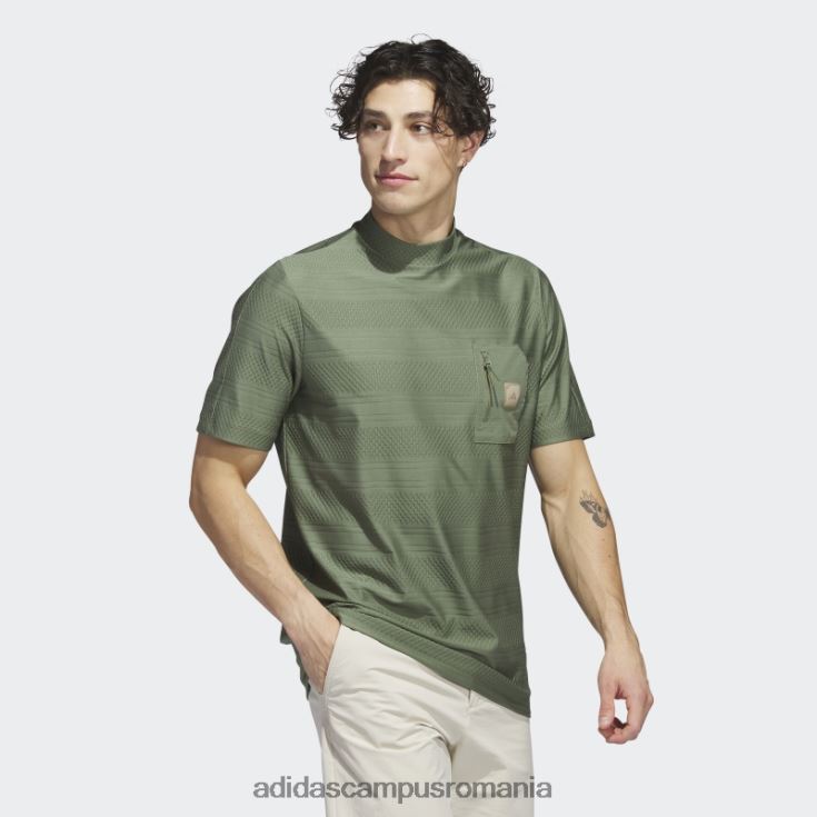 adidas campus romania tricou polo adicross buzunar golf verde natural s10 adidas bărbați verde natural s10 J266N25730