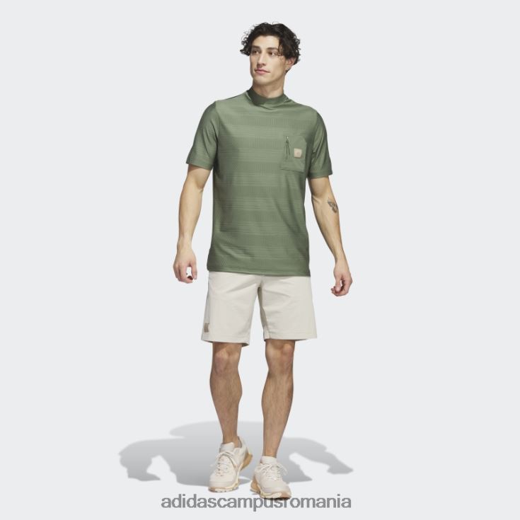 adidas campus romania tricou polo adicross buzunar golf verde natural s10 adidas bărbați verde natural s10 J266N25730
