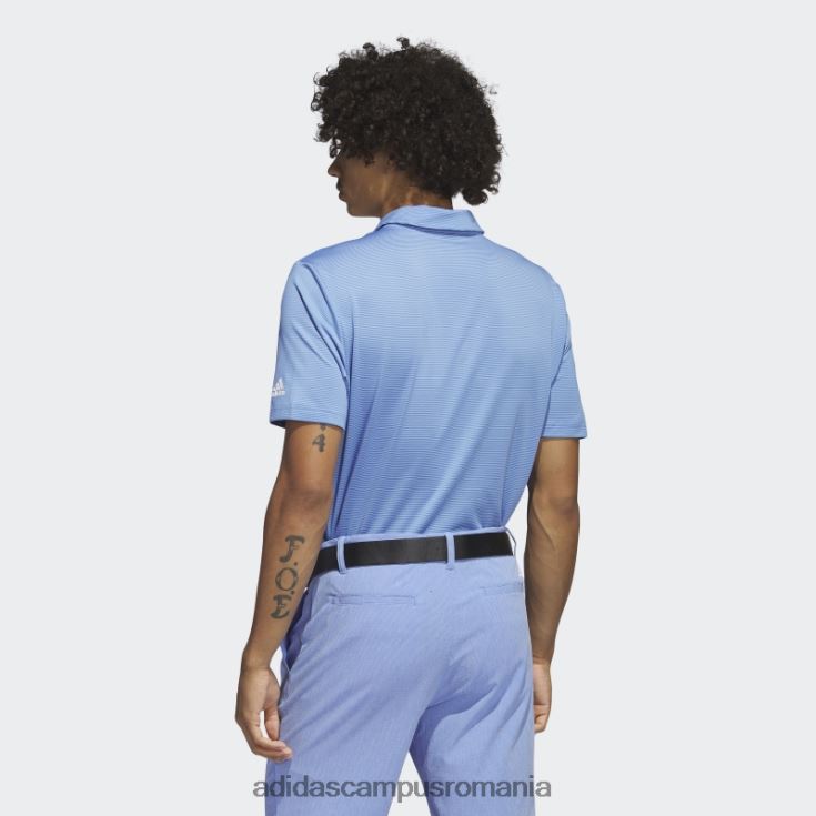 adidas campus romania tricou polo adidas cu dungi ottomane albastre bărbați albastru J266N26237