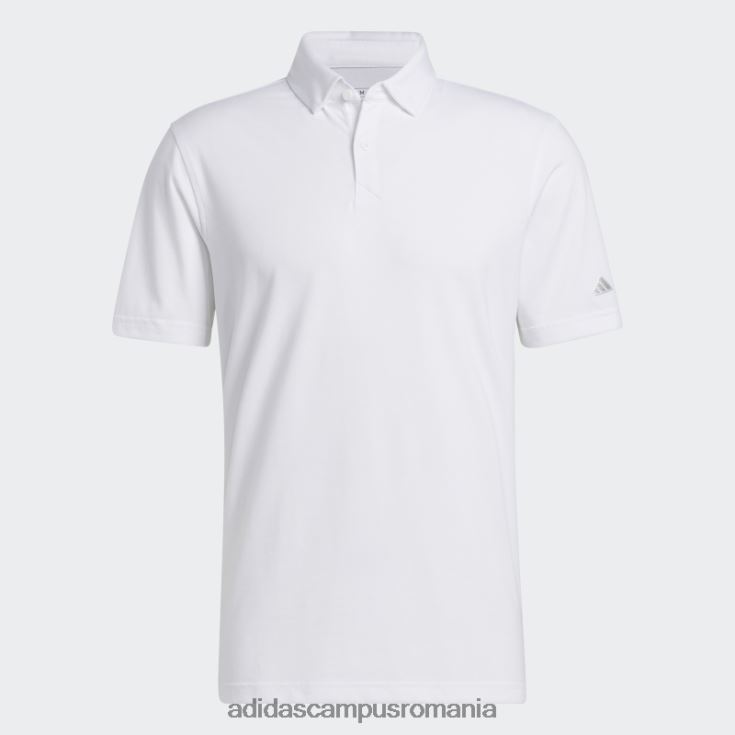 adidas campus romania tricou polo alb melange adidas bărbați melange alb J266N25904