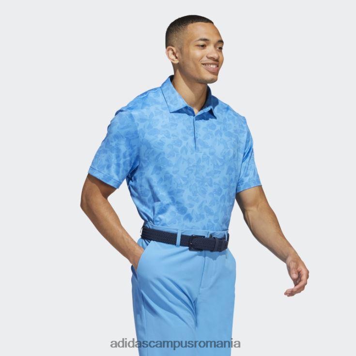 adidas campus romania tricou polo albastru cu imprimeu prisma bărbați albastru/super albastru J266N21427