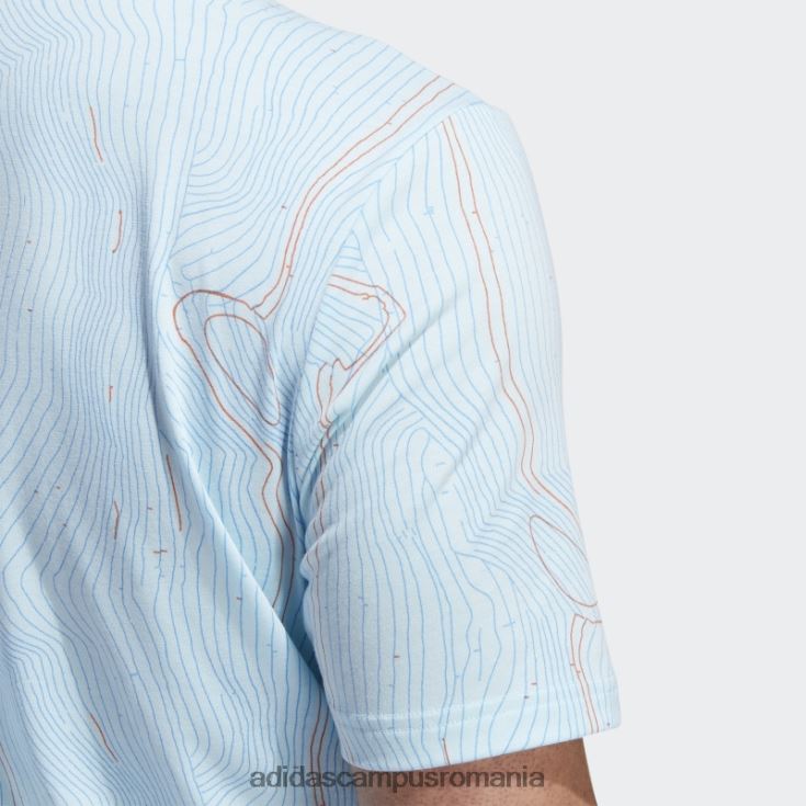 adidas campus romania tricou polo albastru mel course map adidas bărbați albastru mel/albastru/portocaliu J266N214973