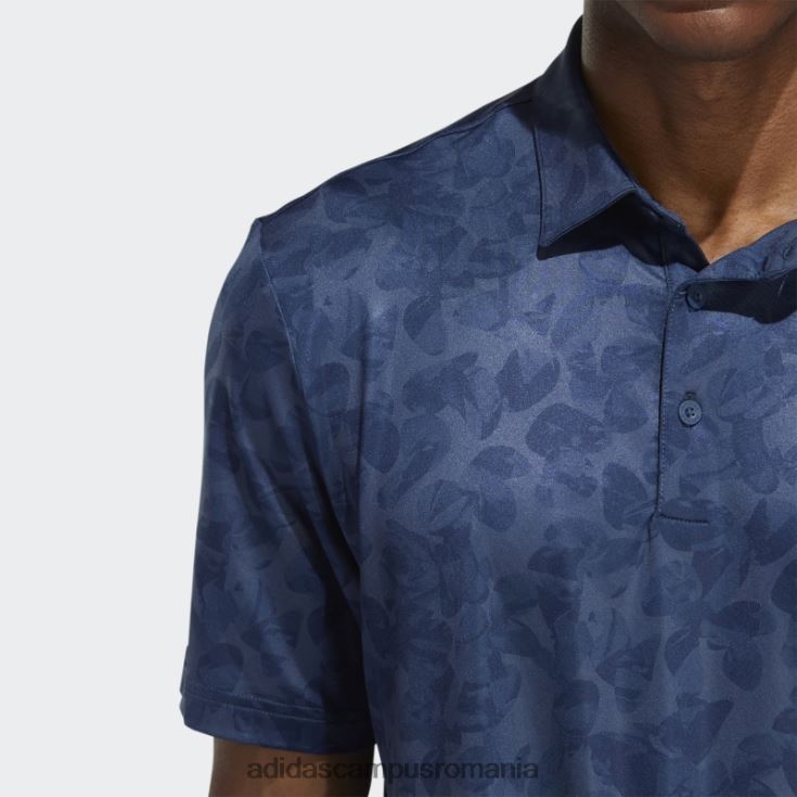 adidas campus romania tricou polo bleumarin cu imprimeu prisma bărbați bleumarin/noapte indigo J266N214674