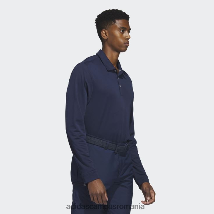 adidas campus romania tricou polo bleumarin cu mânecă lungă bărbați marina J266N27474