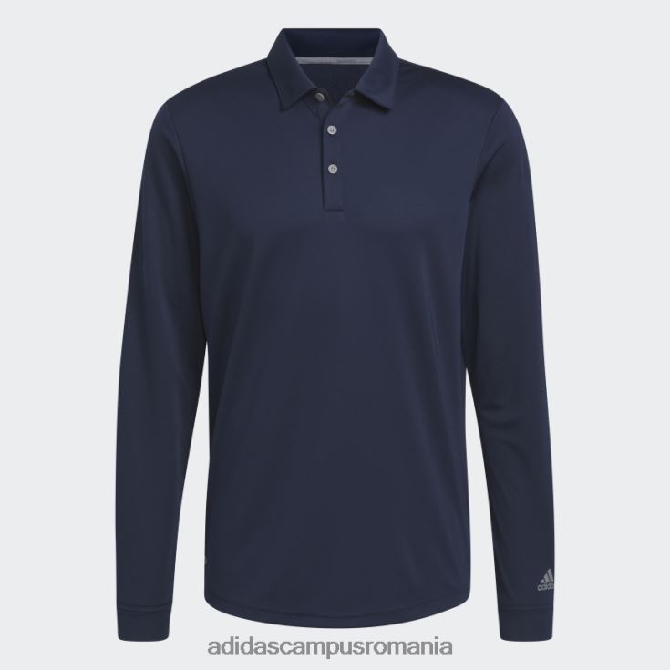 adidas campus romania tricou polo bleumarin cu mânecă lungă bărbați marina J266N27474