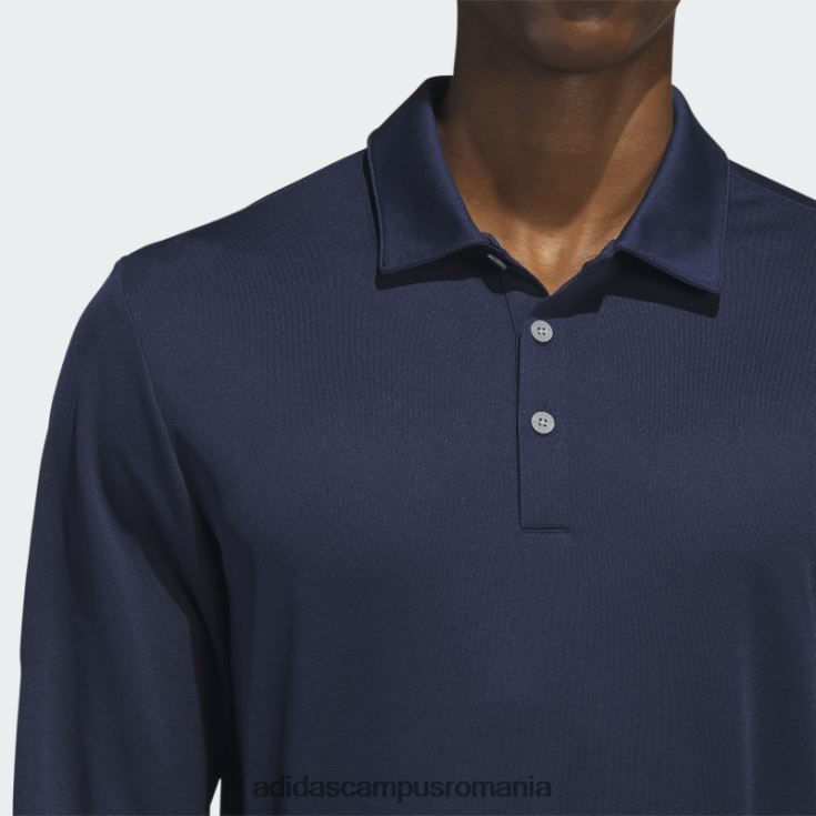 adidas campus romania tricou polo bleumarin cu mânecă lungă bărbați marina J266N27474
