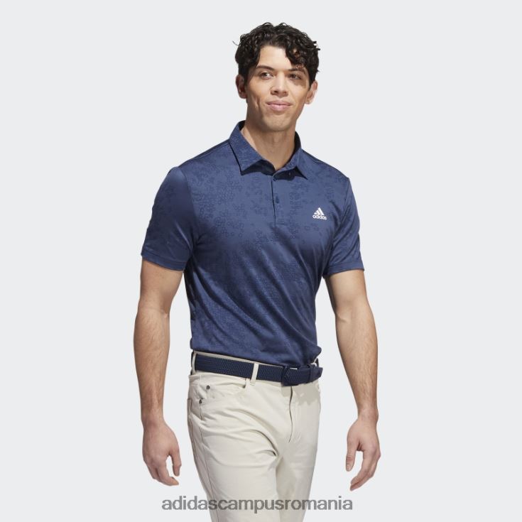 adidas campus romania tricou polo bleumarin jacquard adidas bărbați marina J266N214907