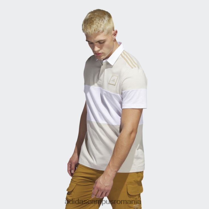 adidas campus romania tricou polo bliss adicross block golf bărbați fericire J266N26179
