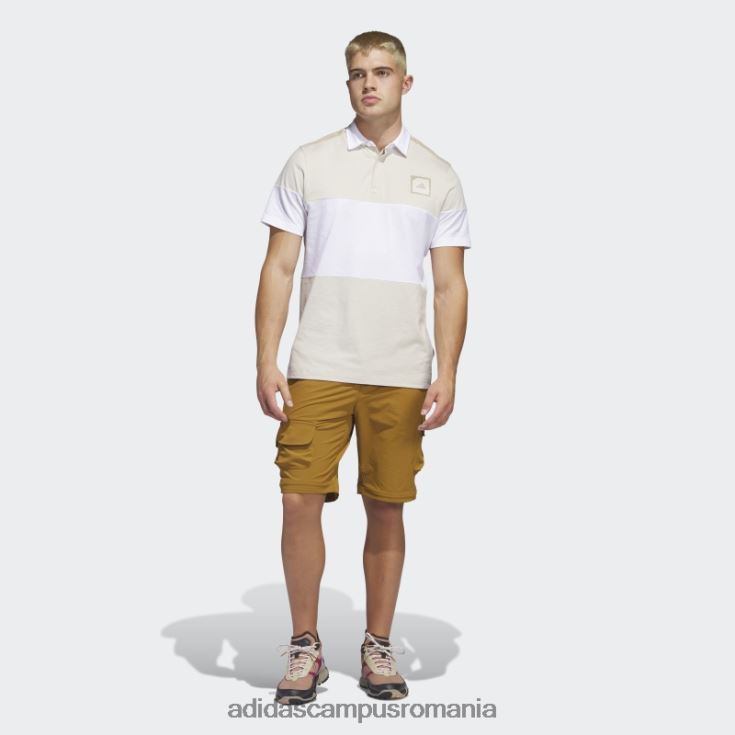 adidas campus romania tricou polo bliss adicross block golf bărbați fericire J266N26179