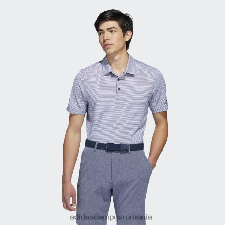adidas campus romania tricou polo cu dungi ottomane bleumarin adidas bărbați bleumarin/alb J266N26354