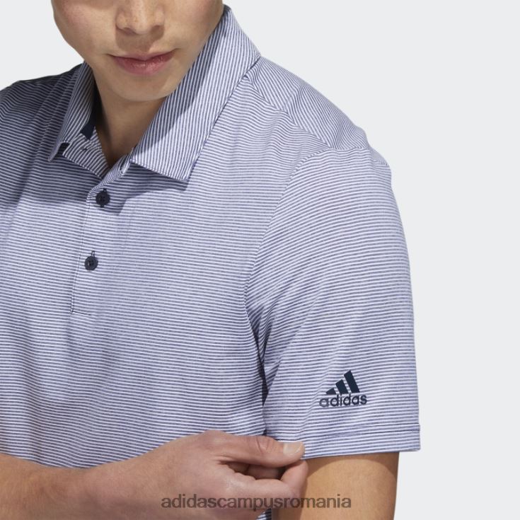 adidas campus romania tricou polo cu dungi ottomane bleumarin adidas bărbați bleumarin/alb J266N26354
