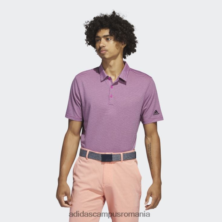 adidas campus romania tricou polo cu dungi ottomane fucsia adidas bărbați fucsia/negru J266N26318