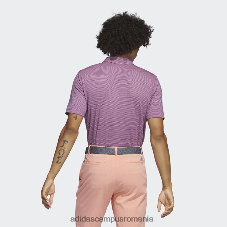 adidas campus romania tricou polo cu dungi ottomane fucsia adidas bărbați fucsia/negru J266N26318