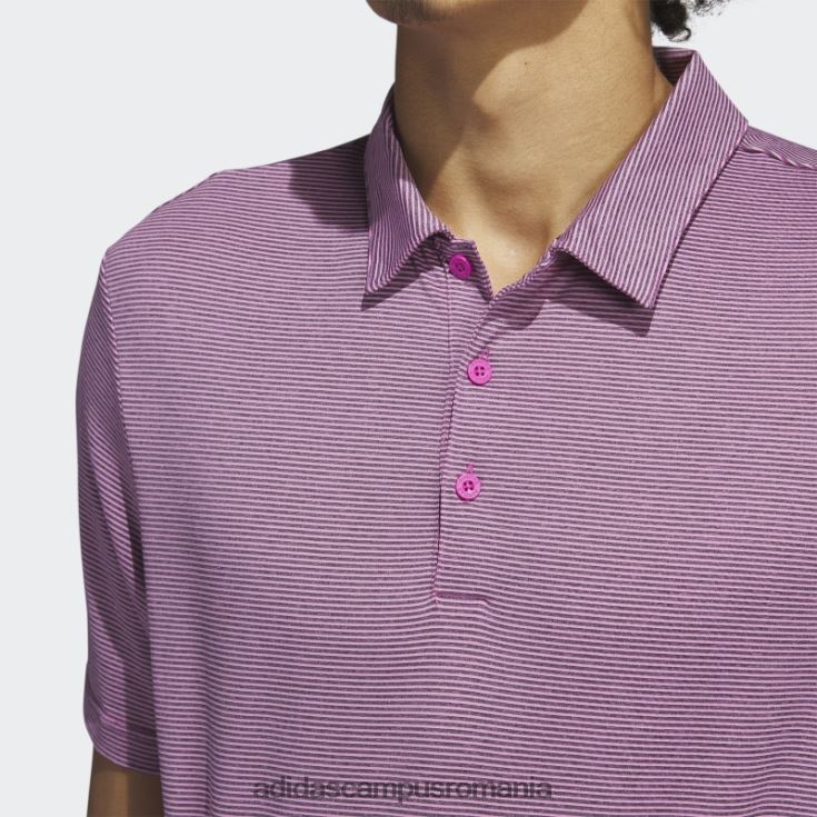 adidas campus romania tricou polo cu dungi ottomane fucsia adidas bărbați fucsia/negru J266N26318