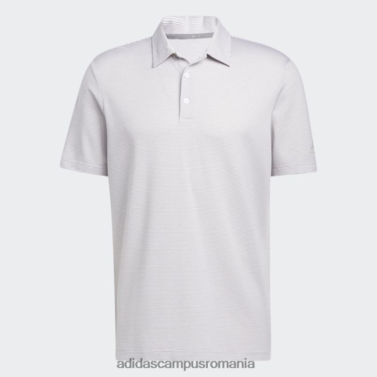 adidas campus romania tricou polo cu dungi ottomane gri bărbați gri/alb J266N25780