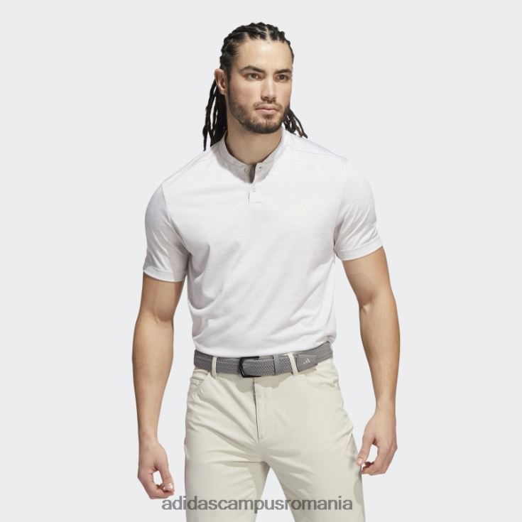 adidas campus romania tricou polo cu dungi texturate bliss adidas bărbați beatitudine/alb J266N213452