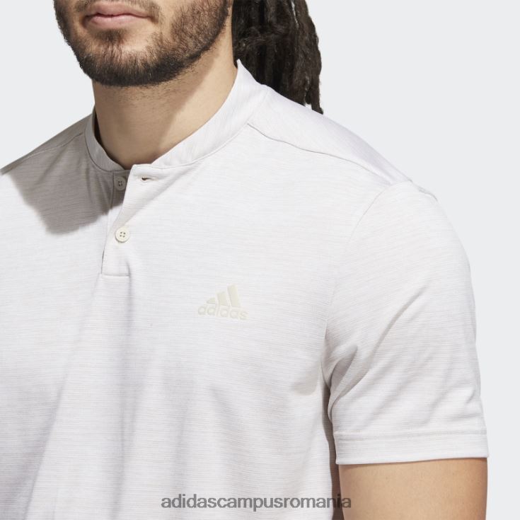 adidas campus romania tricou polo cu dungi texturate bliss adidas bărbați beatitudine/alb J266N213452