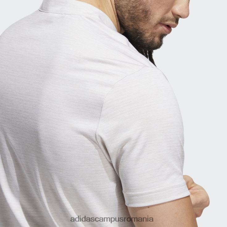 adidas campus romania tricou polo cu dungi texturate bliss adidas bărbați beatitudine/alb J266N213452