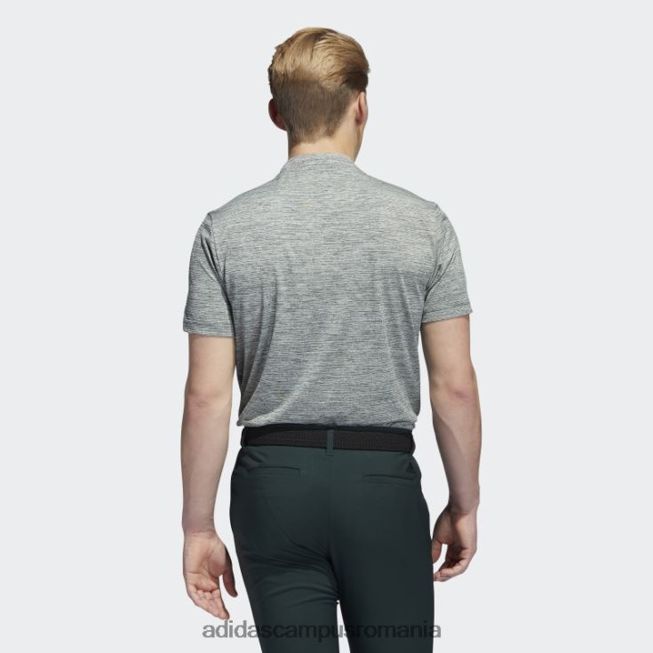 adidas campus romania tricou polo cu dungi texturate verde bărbați verde J266N214704