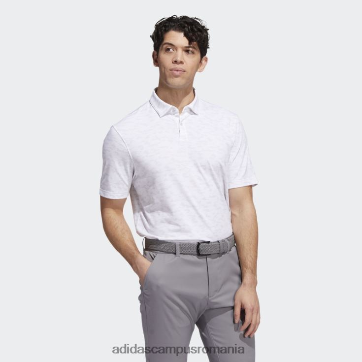 adidas campus romania tricou polo cu imprimeu camuflat gri bărbați gri/alb J266N21097