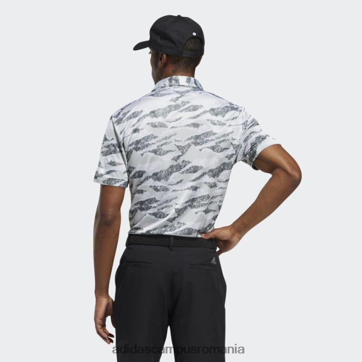 adidas campus romania tricou polo cu imprimeu orizont verde adidas bărbați verde/alb J266N214838