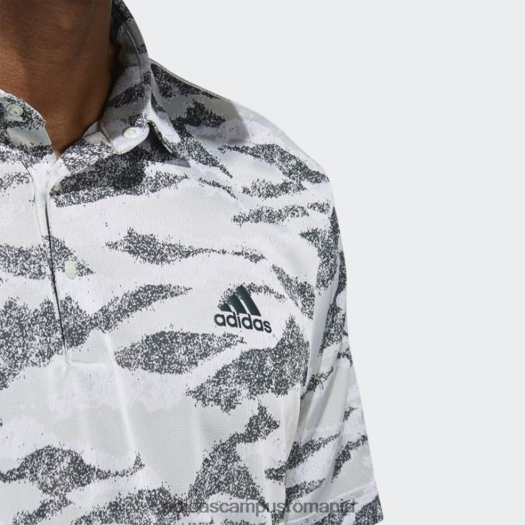adidas campus romania tricou polo cu imprimeu orizont verde adidas bărbați verde/alb J266N214838