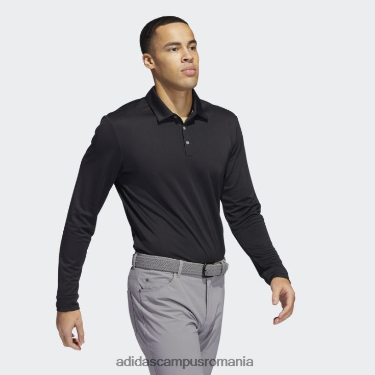 adidas campus romania tricou polo cu maneca lunga negru bărbați negru J266N26488