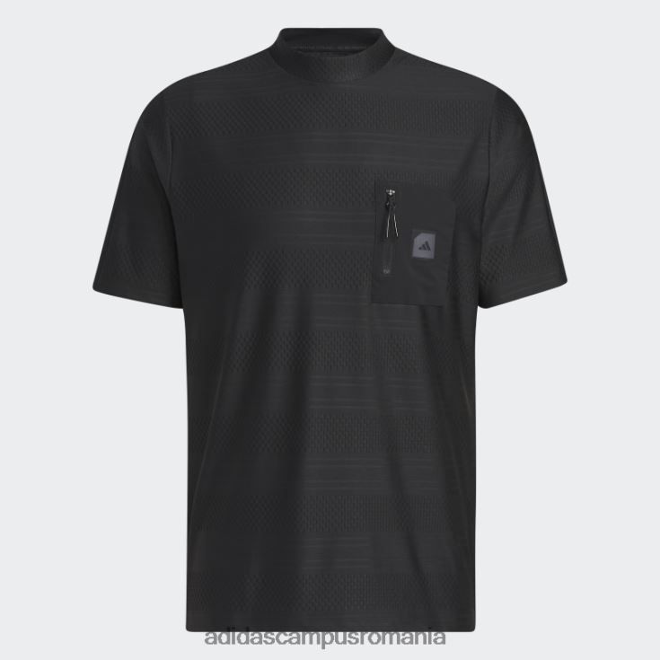 adidas campus romania tricou polo de golf adicross buzunar negru bărbați negru J266N25120