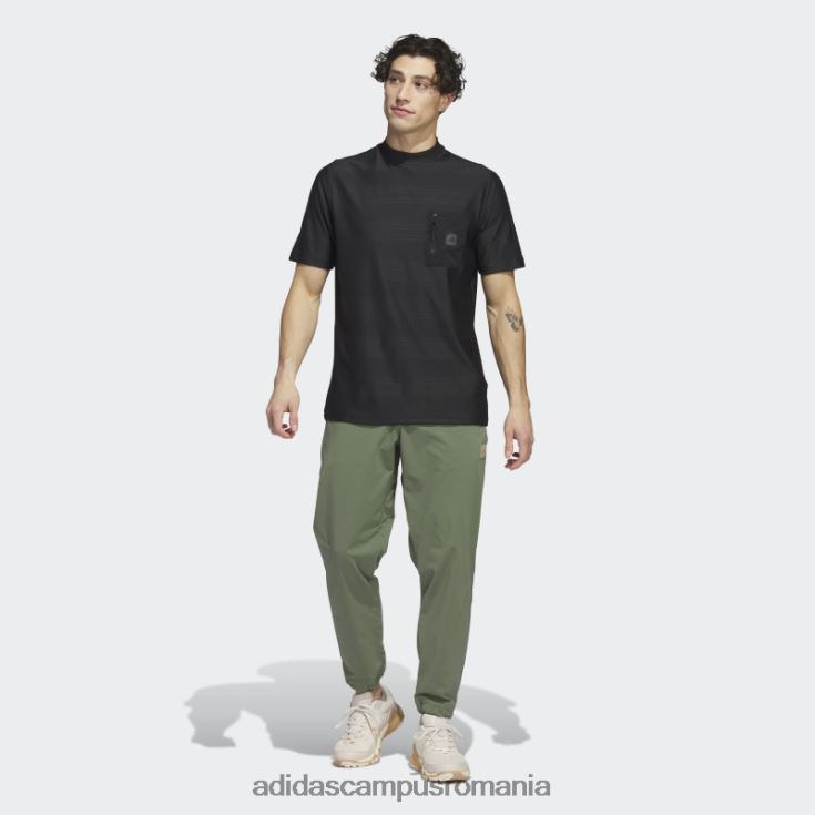 adidas campus romania tricou polo de golf adicross buzunar negru bărbați negru J266N25120