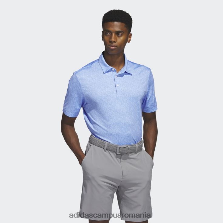 adidas campus romania tricou polo de golf cu imprimeu integral blue ultimate365 bărbați albastru J266N25998