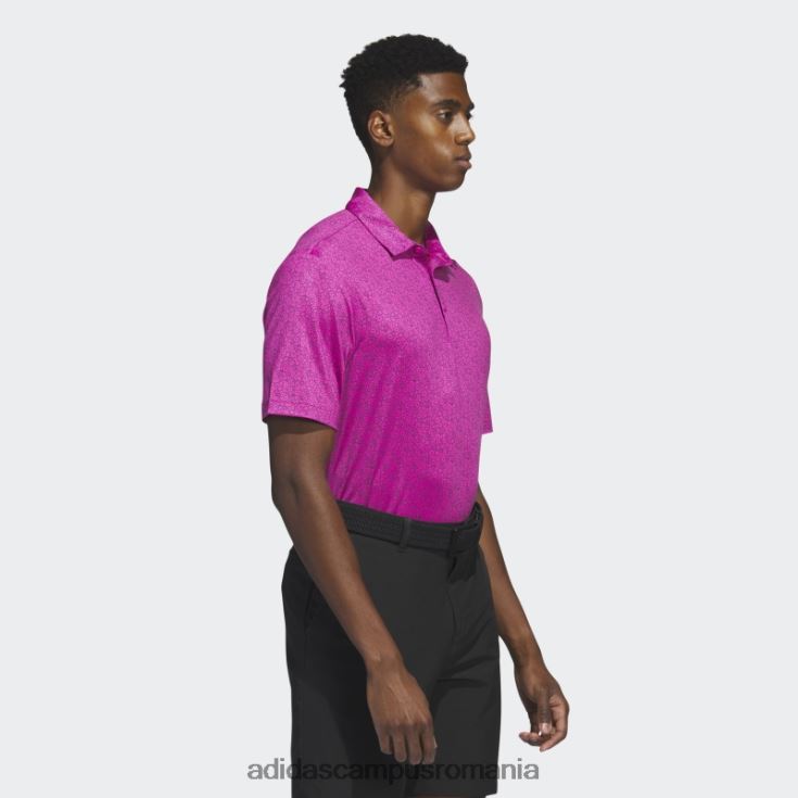 adidas campus romania tricou polo de golf cu imprimeu integral fucsia ultimate365 bărbați fucsie J266N21426