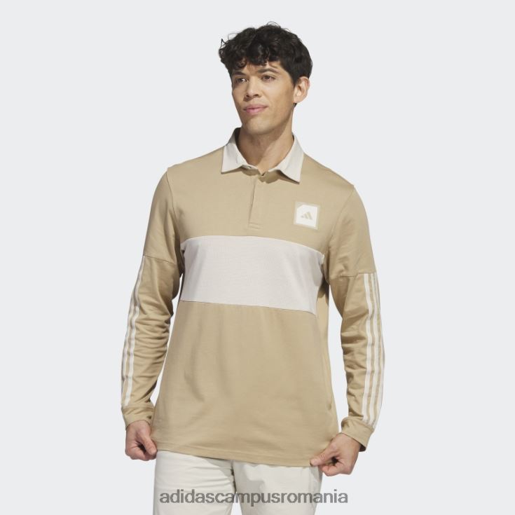 adidas campus romania tricou polo de golf cu mânecă lungă adicross cânepă bărbați cânepă J266N21129