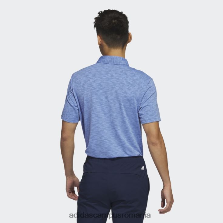 adidas campus romania tricou polo de golf cu vopsea spațială albastră bărbați albastru J266N26562