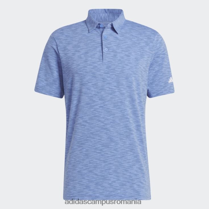 adidas campus romania tricou polo de golf cu vopsea spațială albastră bărbați albastru J266N26562