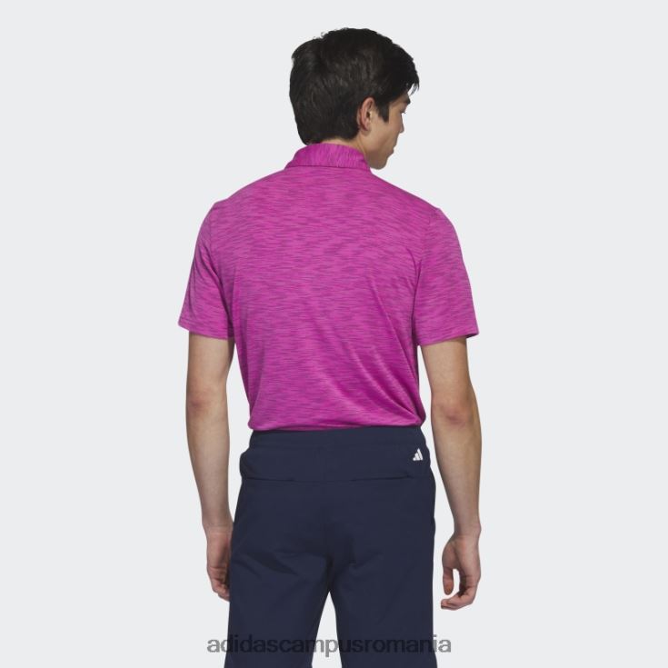 adidas campus romania tricou polo de golf cu vopsea spațială fucsia adidas bărbați fucsie J266N26384