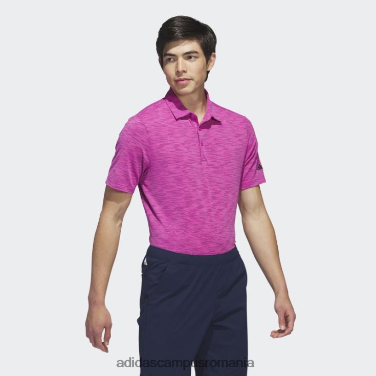 adidas campus romania tricou polo de golf cu vopsea spațială fucsia adidas bărbați fucsie J266N26384