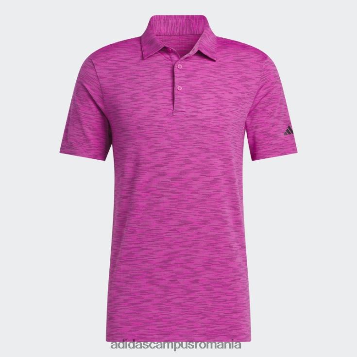 adidas campus romania tricou polo de golf cu vopsea spațială fucsia adidas bărbați fucsie J266N26384