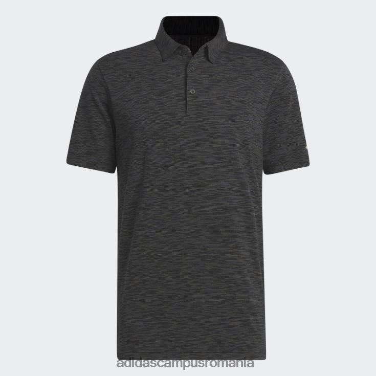 adidas campus romania tricou polo de golf cu vopsea spatiala neagra bărbați negru J266N21072