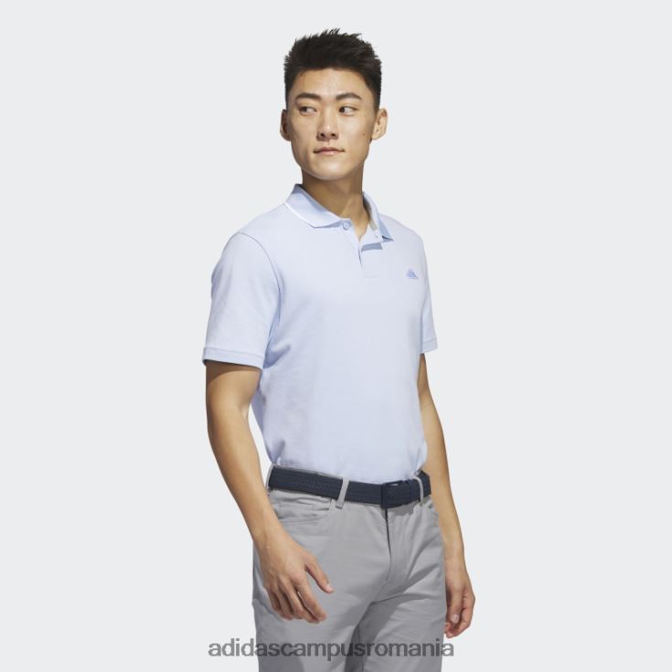 adidas campus romania tricou polo de golf din piqué albastru albastru bărbați zori albastre J266N26401