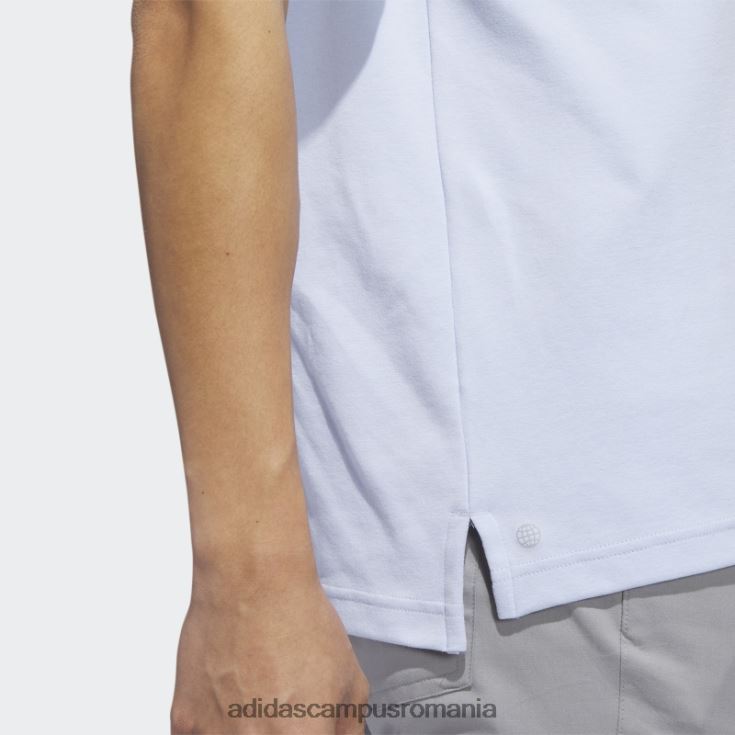 adidas campus romania tricou polo de golf din piqué albastru albastru bărbați zori albastre J266N26401
