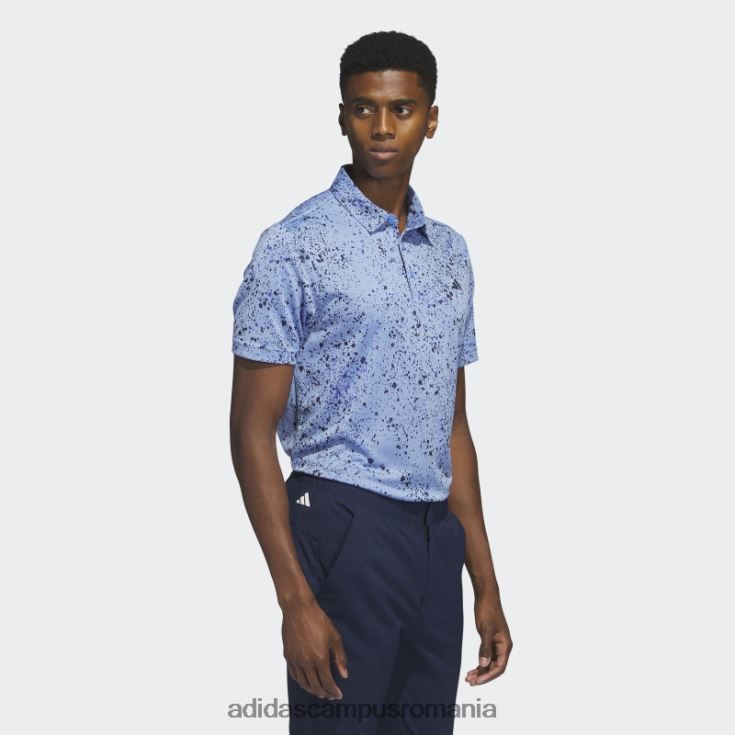 adidas campus romania tricou polo de golf jacquard albastru adidas bărbați albastru/marinier J266N26687