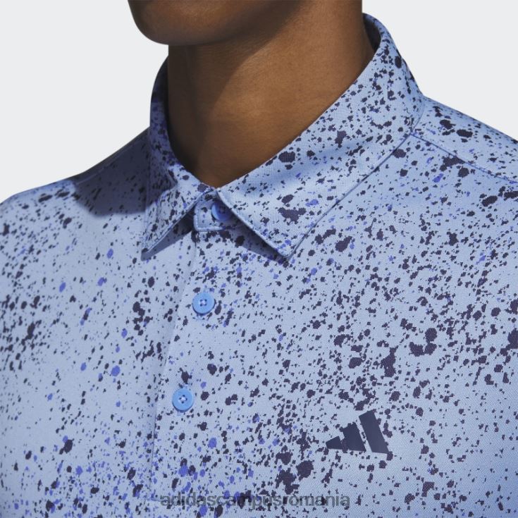 adidas campus romania tricou polo de golf jacquard albastru adidas bărbați albastru/marinier J266N26687