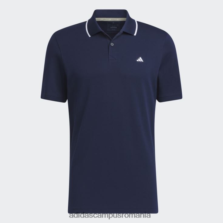 adidas campus romania tricou polo de golf în piqué bleumarin, adidas bărbați marina J266N25895